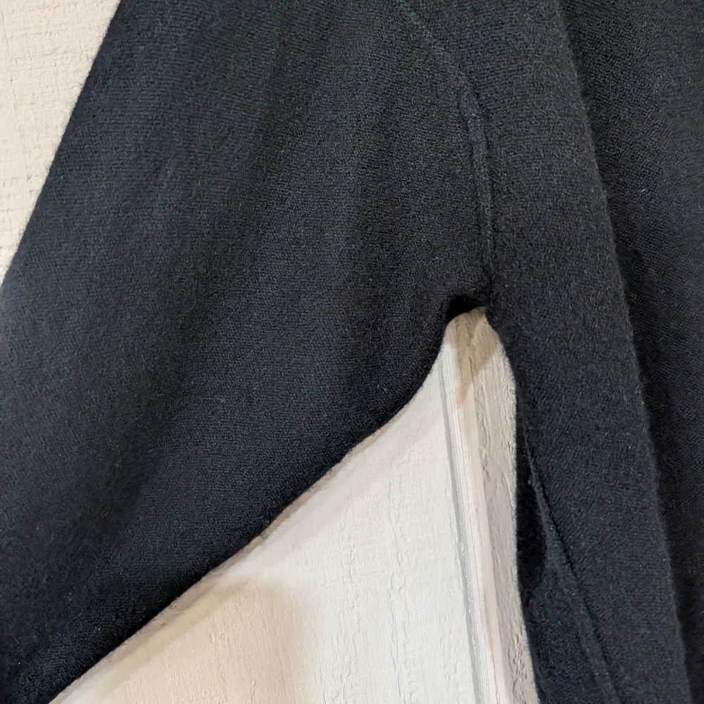 Free People Schoolboy Black Cashmere Cardigan‎ Luxury Oversized